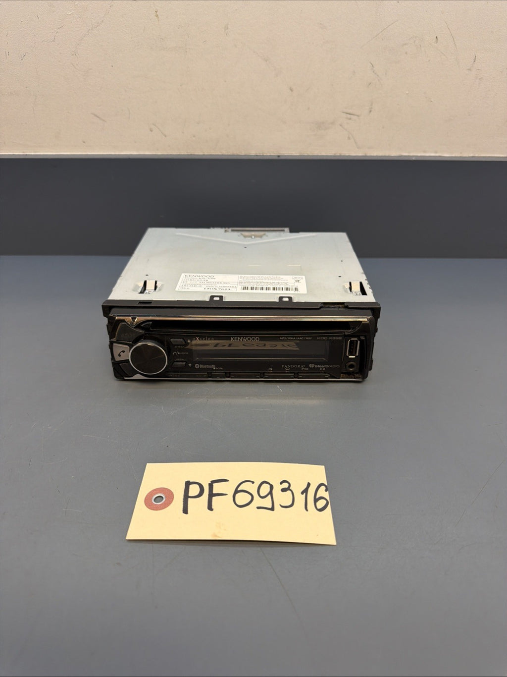 Kenwood Excelon KDC-X399 CD Bluetooth Media Player Stereo KDCX399