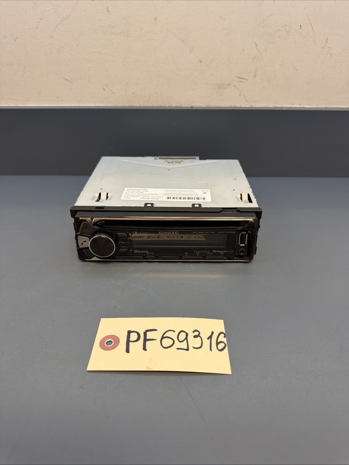 Kenwood Excelon KDC-X399 CD Bluetooth Media Player Stereo KDCX399