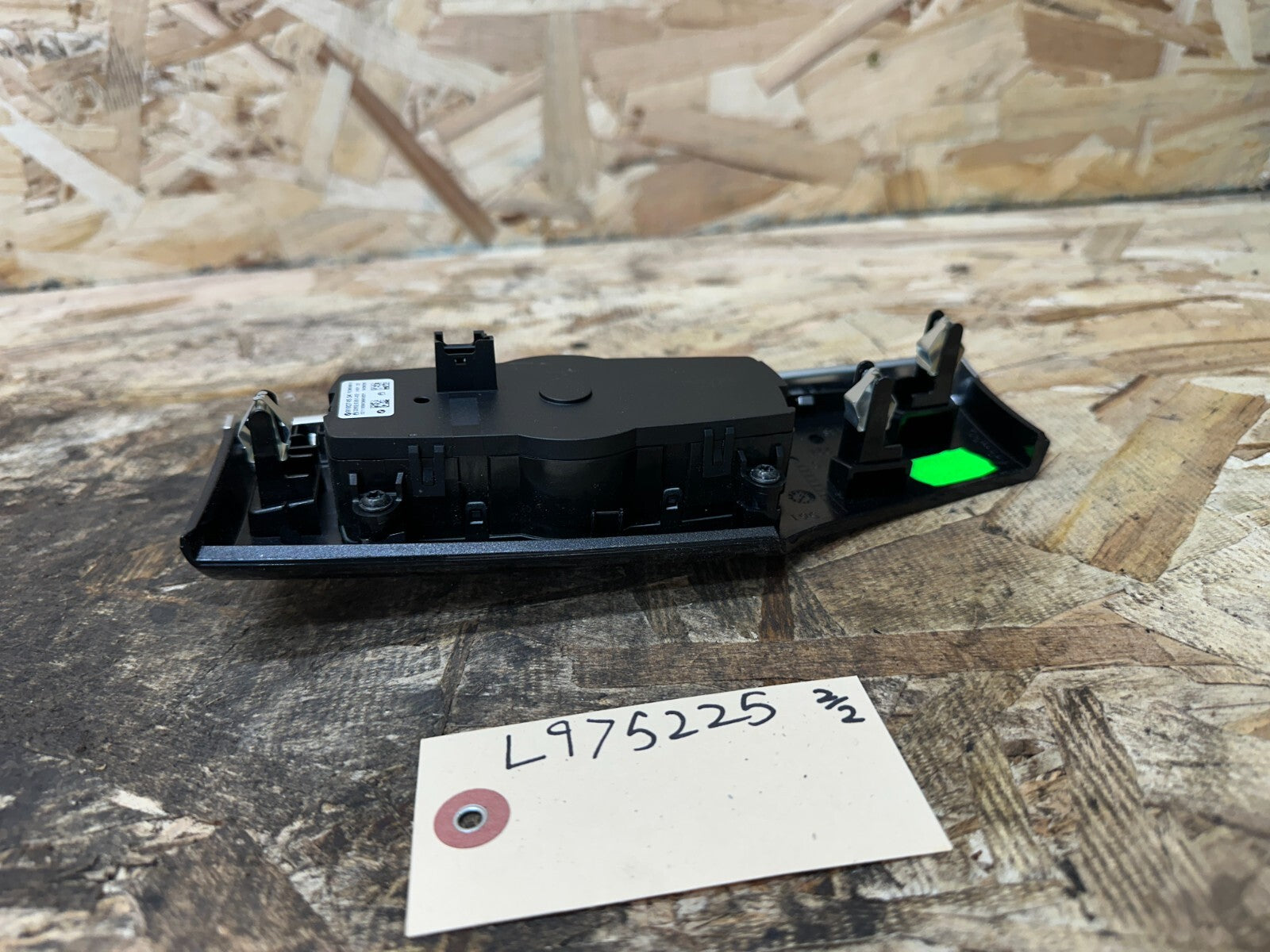 BMW 11-17 F25 X3 F10 5 SERIES FOG/HEADLIGHT CONTROL PANEL BLACK OEM 9192745