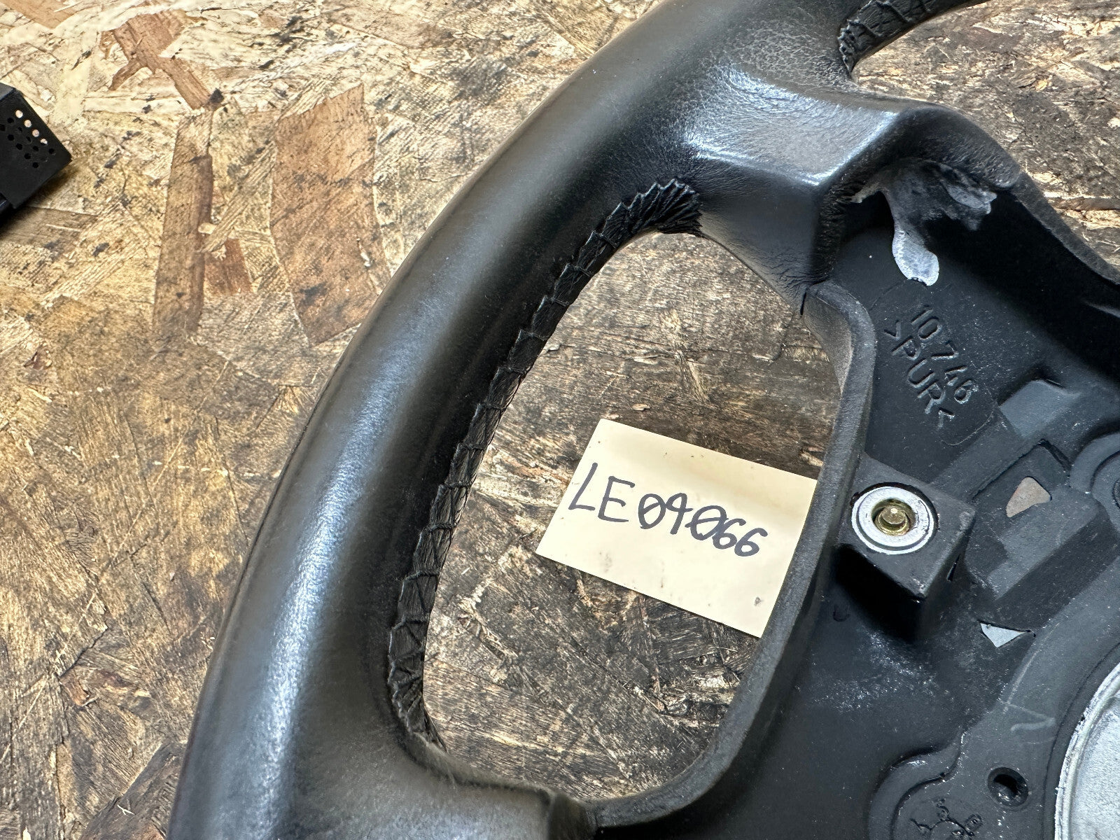 BMW 94-02 E36 E36/7 3 SERIES Z3 323i BLACK LEATHER STEERING WHEEL OEM 4385E361