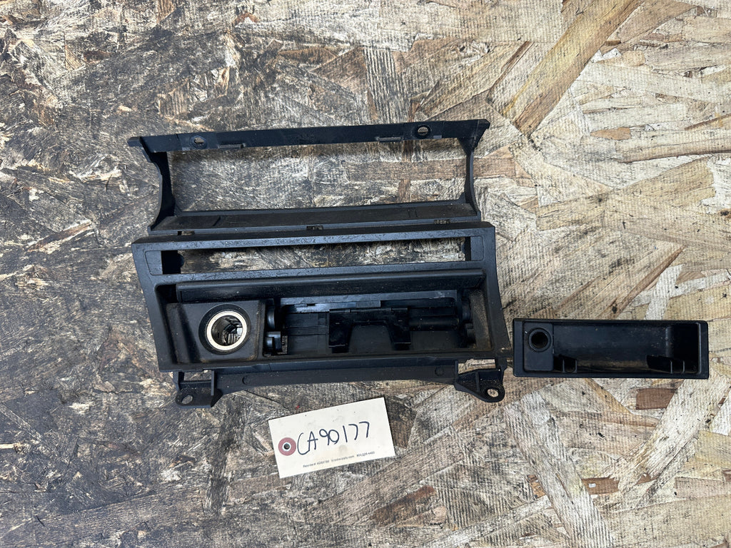 BMW 99-06 E46 3 SERIES CENTER STOREAGE TRIM+TRAY OEM 8268887+8268888