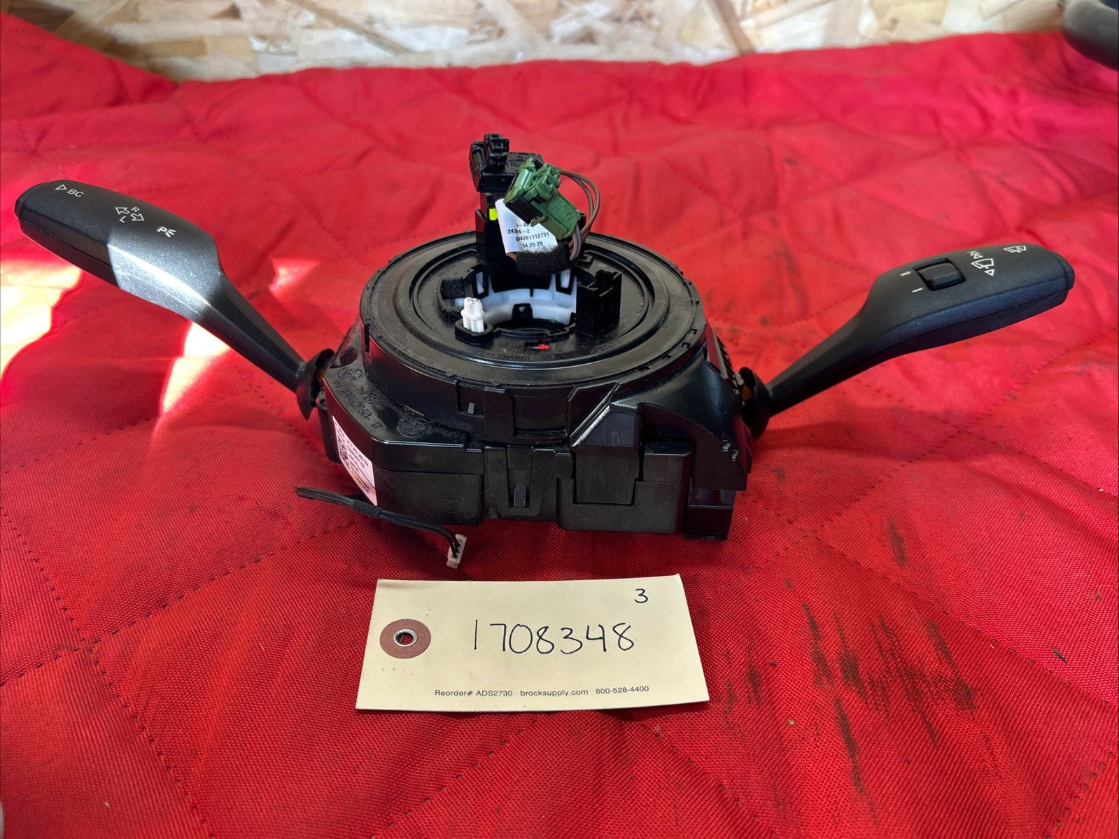 BMW 3 X3 F25 F30 F31 Steering Column Switch Unit Wiper Stalk Assembly 9242285
