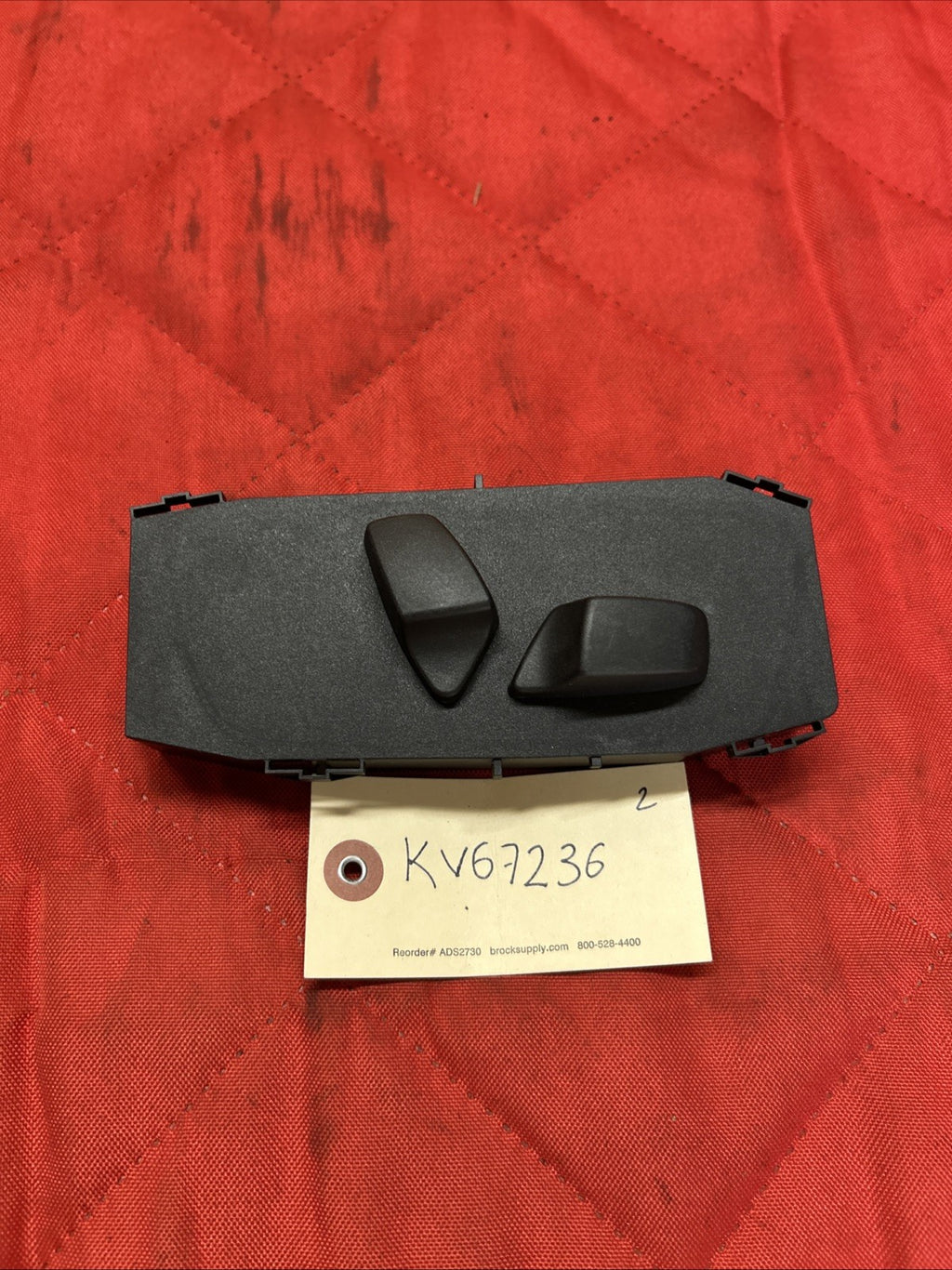 06-13 BMW E92 E90 Front Right Passenger Seat Control Switch Set OEM 6936982