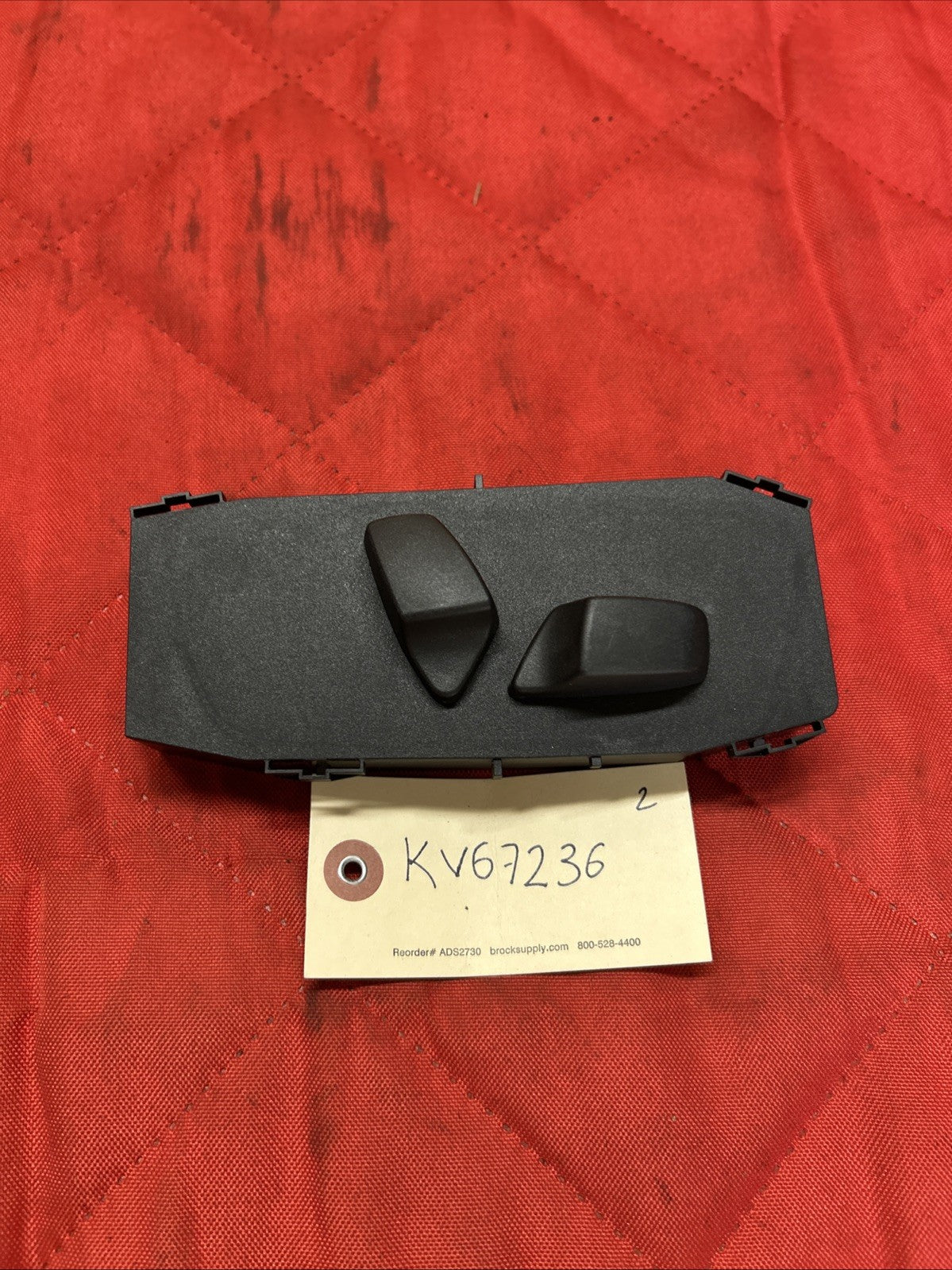 06-13 BMW E92 E90 Front Right Passenger Seat Control Switch Set OEM 6936982