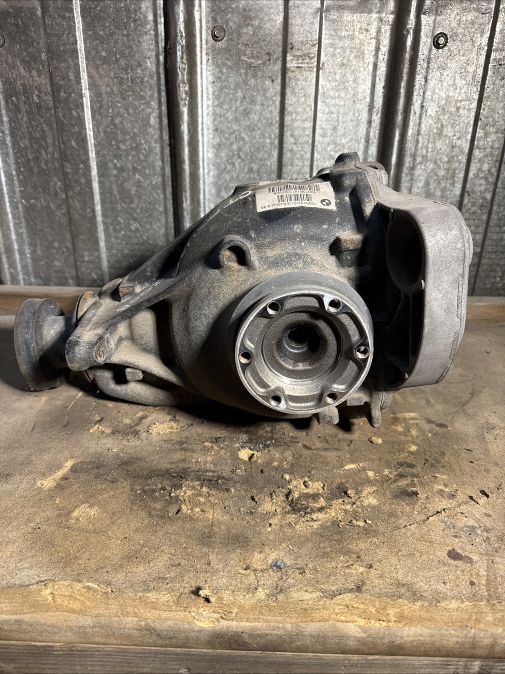 BMW REAR DIFFERENTIAL E60 SERIES 550i FINAL DRIVE 3.38 7555727