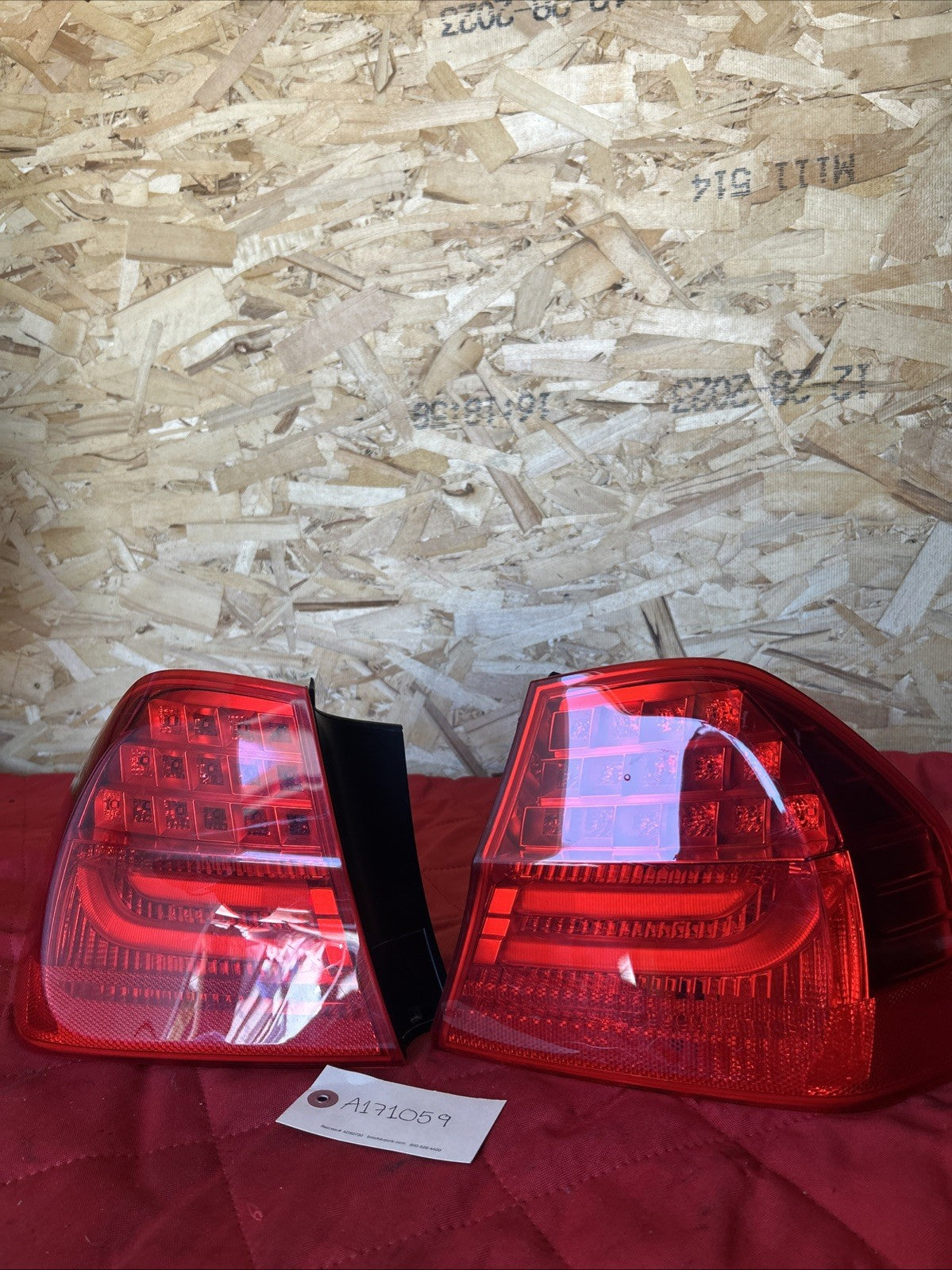 09-11 Bmw E90 Rear Right & Left Side LCI Outer Taillight Lamp 7289429 7289430