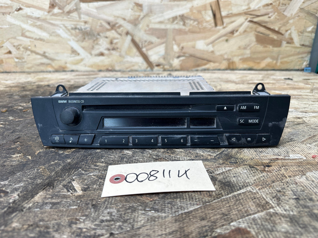 BMW 02-10 E83 E85 X3 Z4 BUSINESS CD PLAYER RADIO HEAD UNIT OEM 6943437