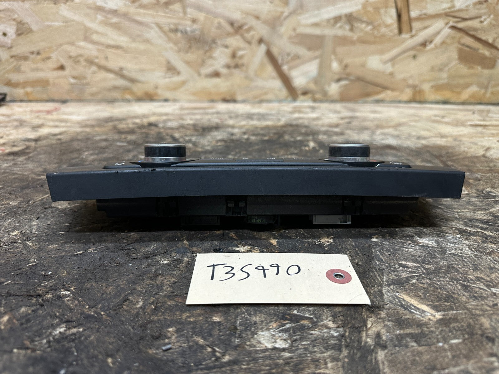 BMW 2006-2012 E90 3 SERIES CLIMATE CONTROL PANEL OEM 9162983