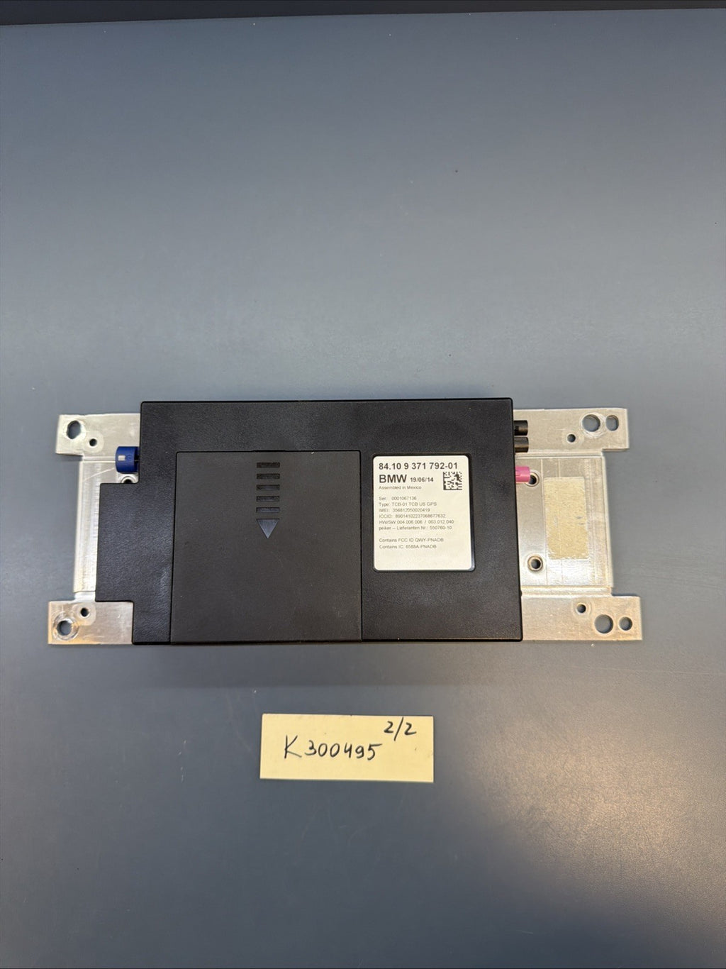 2016-2018 BMW 328 F30 COMMUNICATION TELEMATICS CONTROL MODULE 9329341 OEM