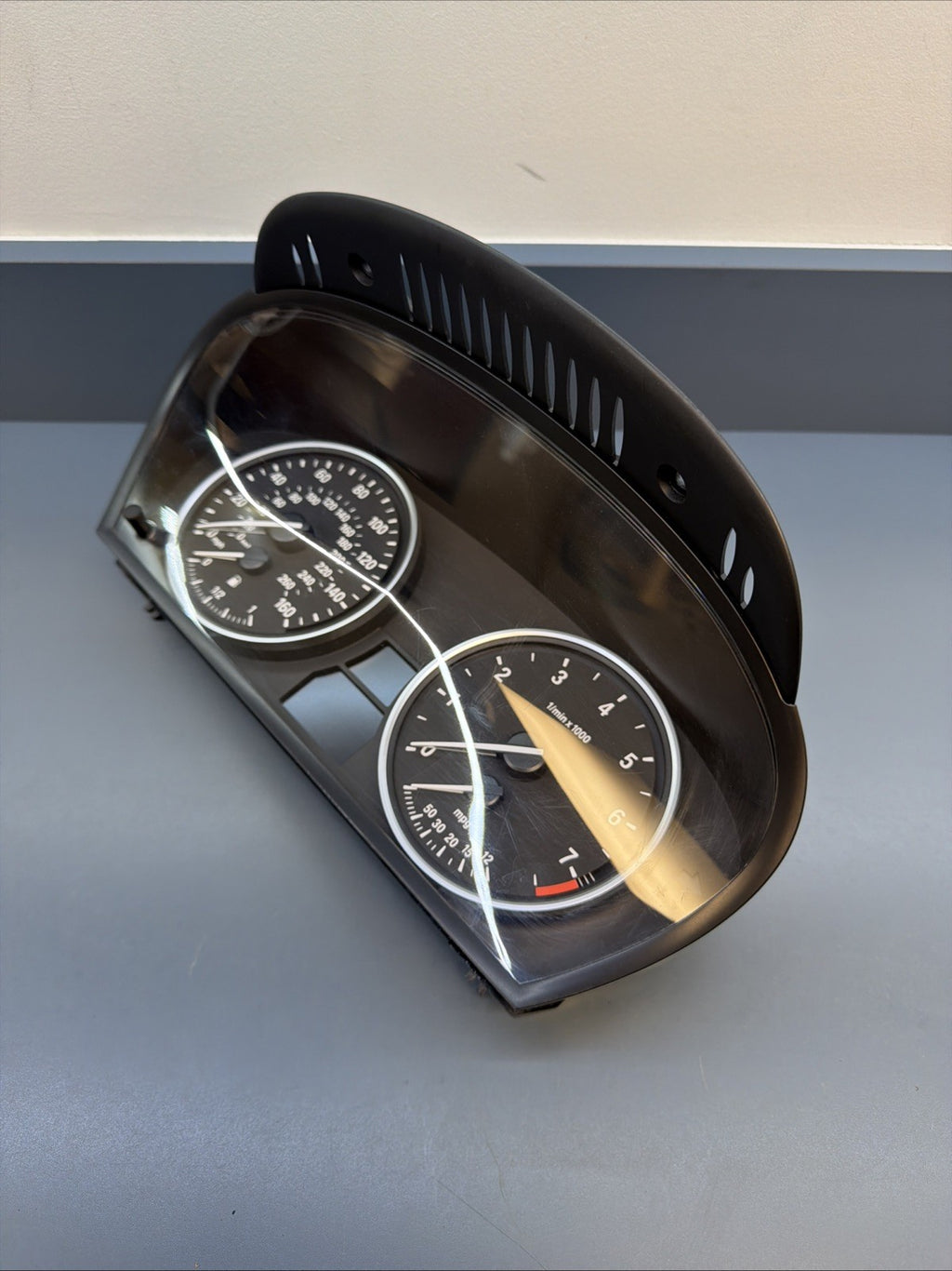 2008 - 2010 BMW E61 535I 535XI FRONT SPEEDOMETER INSTRUMENT CLUSTER 9177259 167K