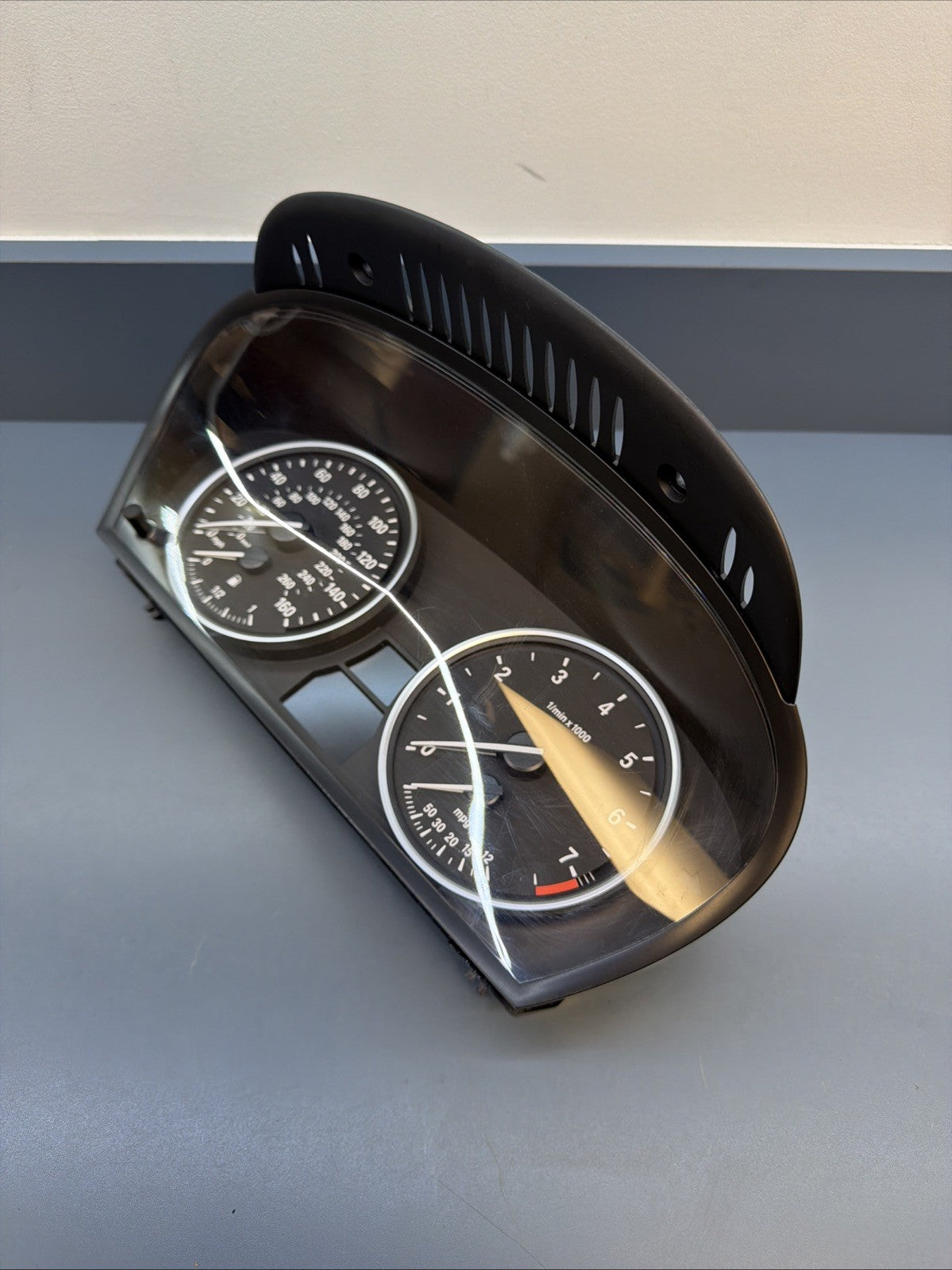 2008 - 2010 BMW E61 535I 535XI FRONT SPEEDOMETER INSTRUMENT CLUSTER 9177259 167K