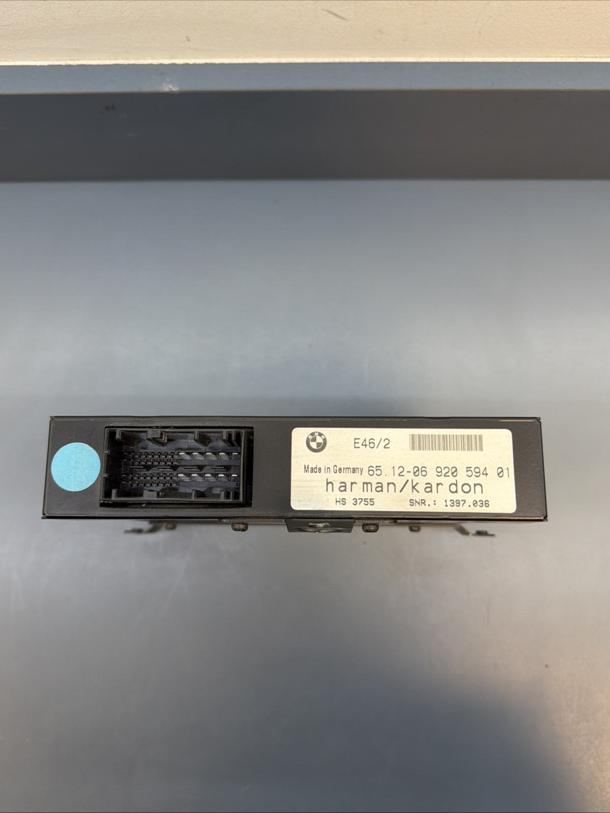 BMW 2001-2006 E46 RADIO AUDIO AMPLIFIER AMP OEM 6920594