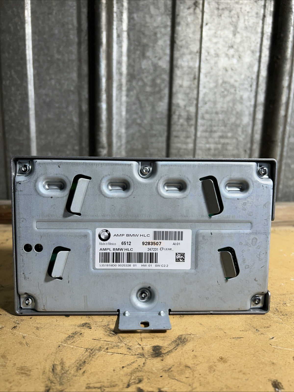 D 2012 2013 2014 2015 BMW X3 AMPLIFIER HIFI AUDIO SYSTEM 9283507 OEM