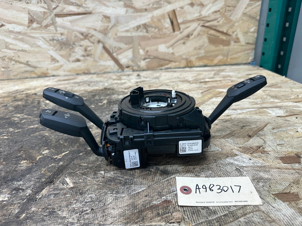 BMW 04-16 3 SERIES Z4 STEERING WHEEL COLLUM STOCK SWITCHES+CLOCK SPRING 9123049