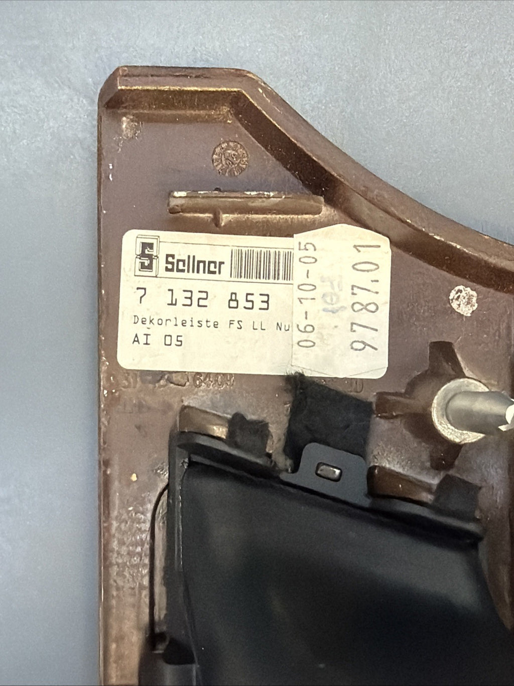 BMW E90 E91 E92 E93 06-13 325i 328i 330i 335i Wood Grain vent trim left 7132853