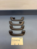 12-18 OEM BMW F30 F10 F80 X3 F25 INTERIOR ROOF TOP GRAB HANDLE SET of 4 BLACK