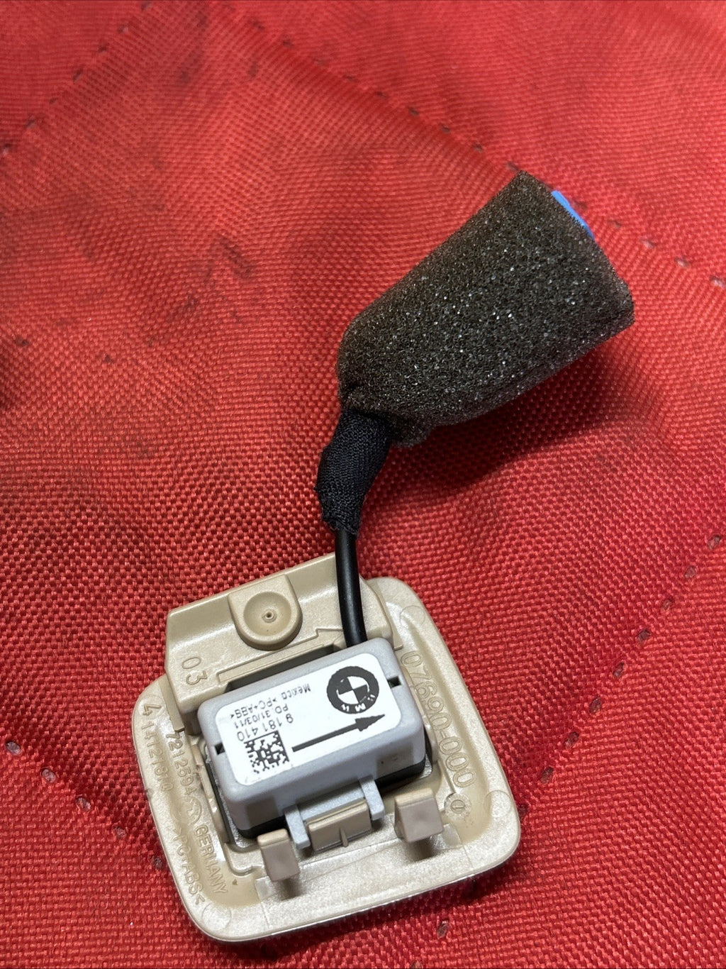 BMW 1 2 3 4 5 6 7 X F SERIES HANDS FREE MICROPHONE 9263744 / 7212594 BEIGE