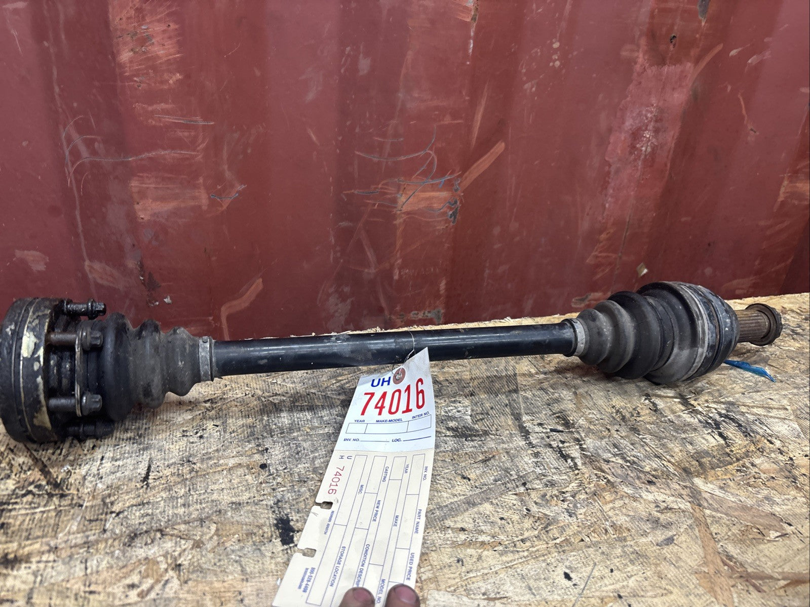 BMW OEM CV AXLE REAR RIGHT  5 SERIES E53 USED M54 ENGINE 1998-2006 3320 7500914