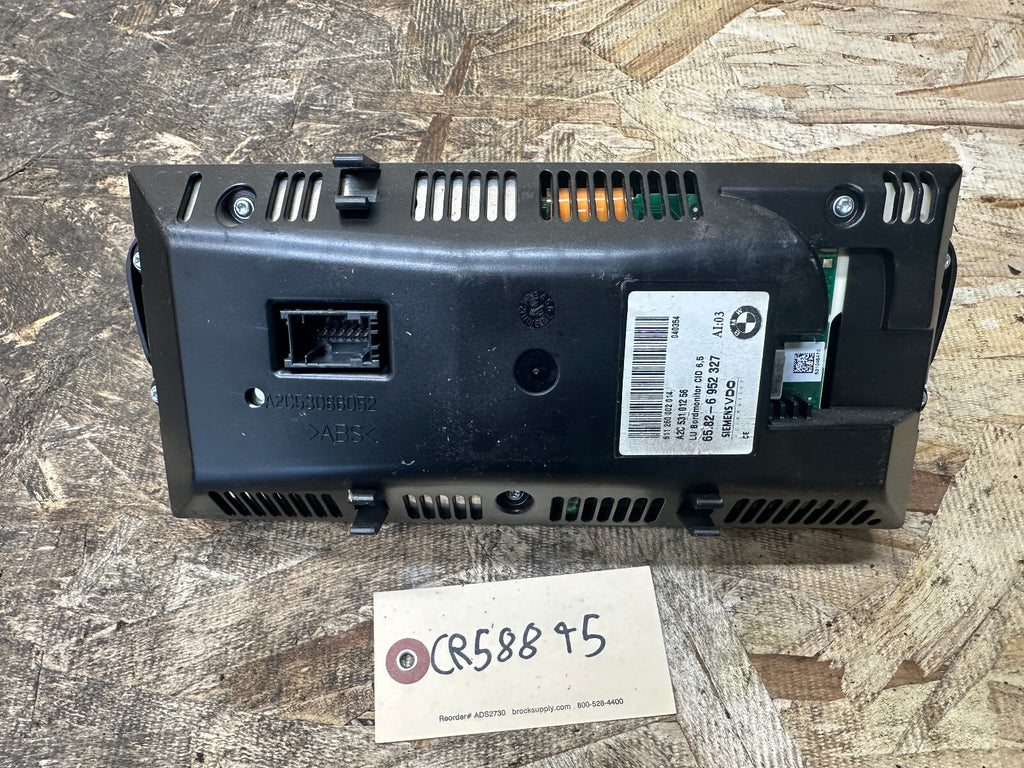 BMW 01-10 E60 E63 5/6 SERIES iDRIVE NAVIGATION GPS INFORMATION MONITOR 6952327