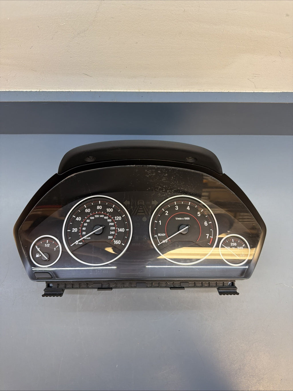 12-20 BMW F30 F32 F34 F36 INSTRUMENT CLUSTER SPEEDOMETER OEM 9311398 166K