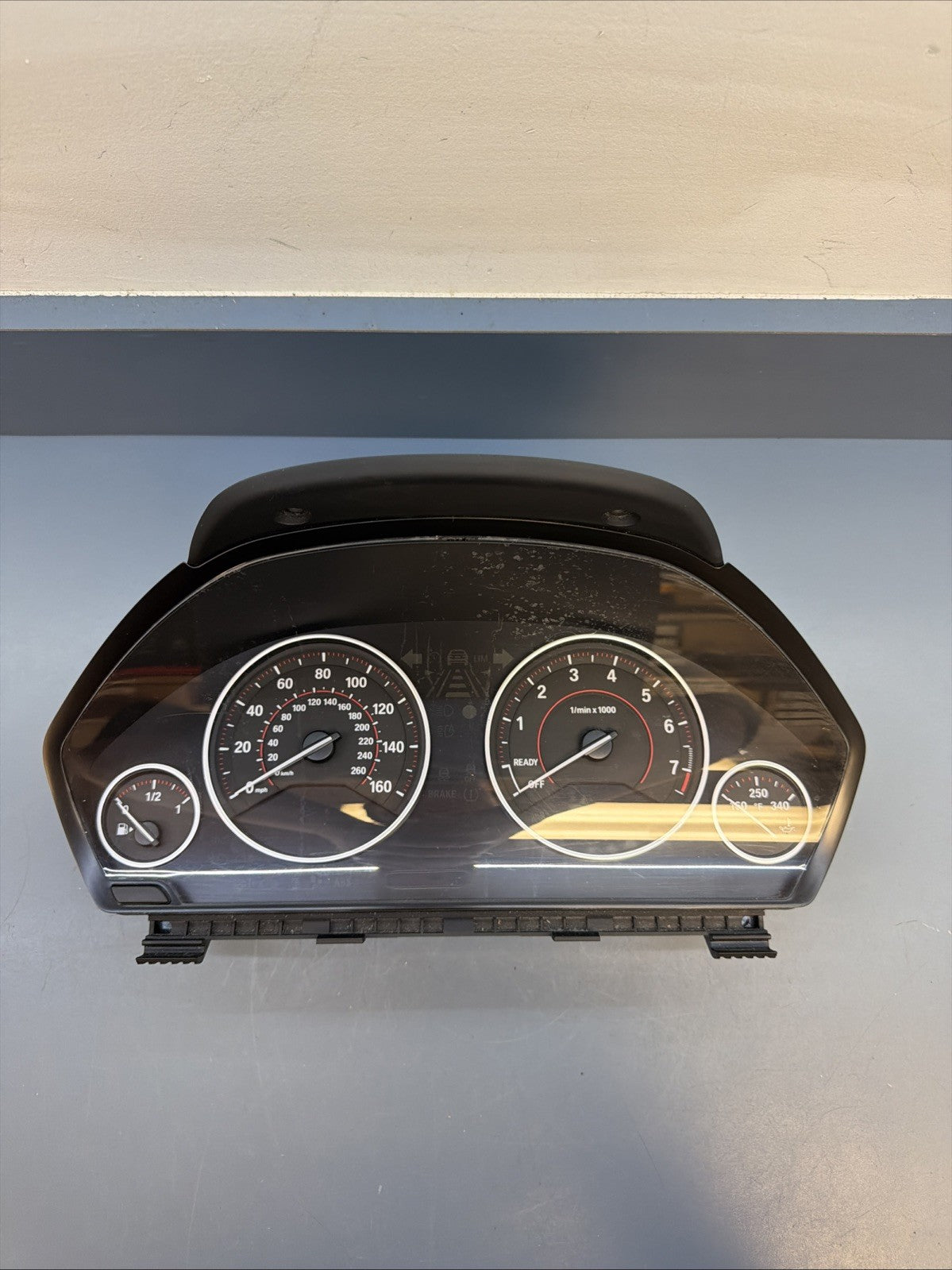 12-20 BMW F30 F32 F34 F36 INSTRUMENT CLUSTER SPEEDOMETER OEM 9311398 166K