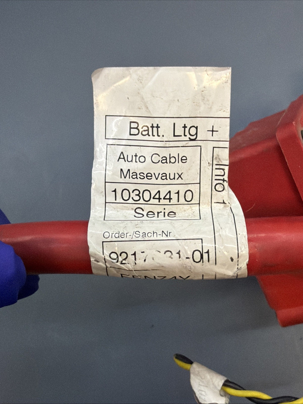 06-13 BMW 335i E92 E90 328i Positive Terminal Battery Cable 9217030 9217031 OEM