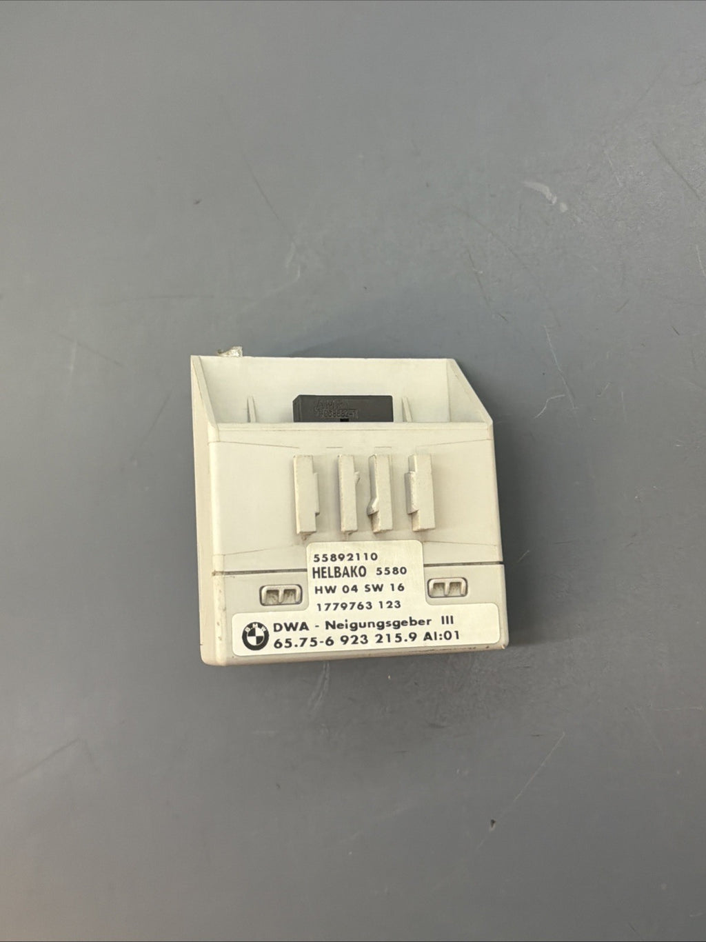 BMW 3 Series E46 Inclination Indicator Alarm Tilt Sensor Module 6923215