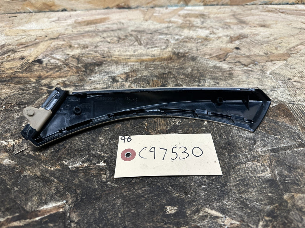 BMW 2006-2012 E90 REAR RIGHT PASSENGER SIDE DOOR HANDEL TRIM TAN OEM 9150334