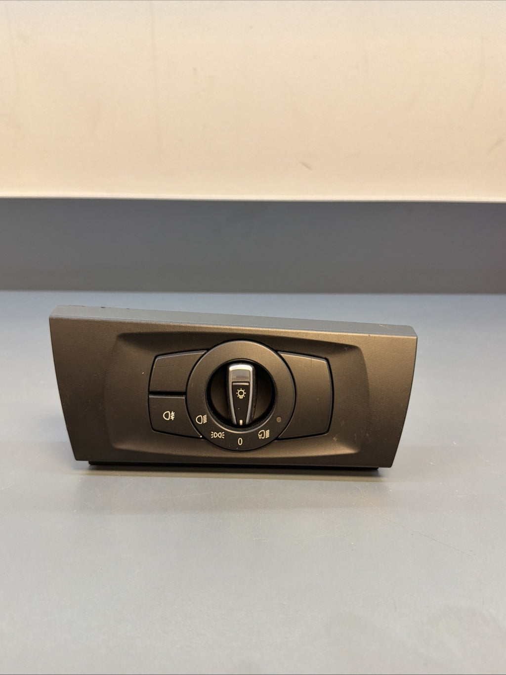 06-11 BMW E90 E92 328i 335d Headlight Control Switch Unit Black 9169398 OEM