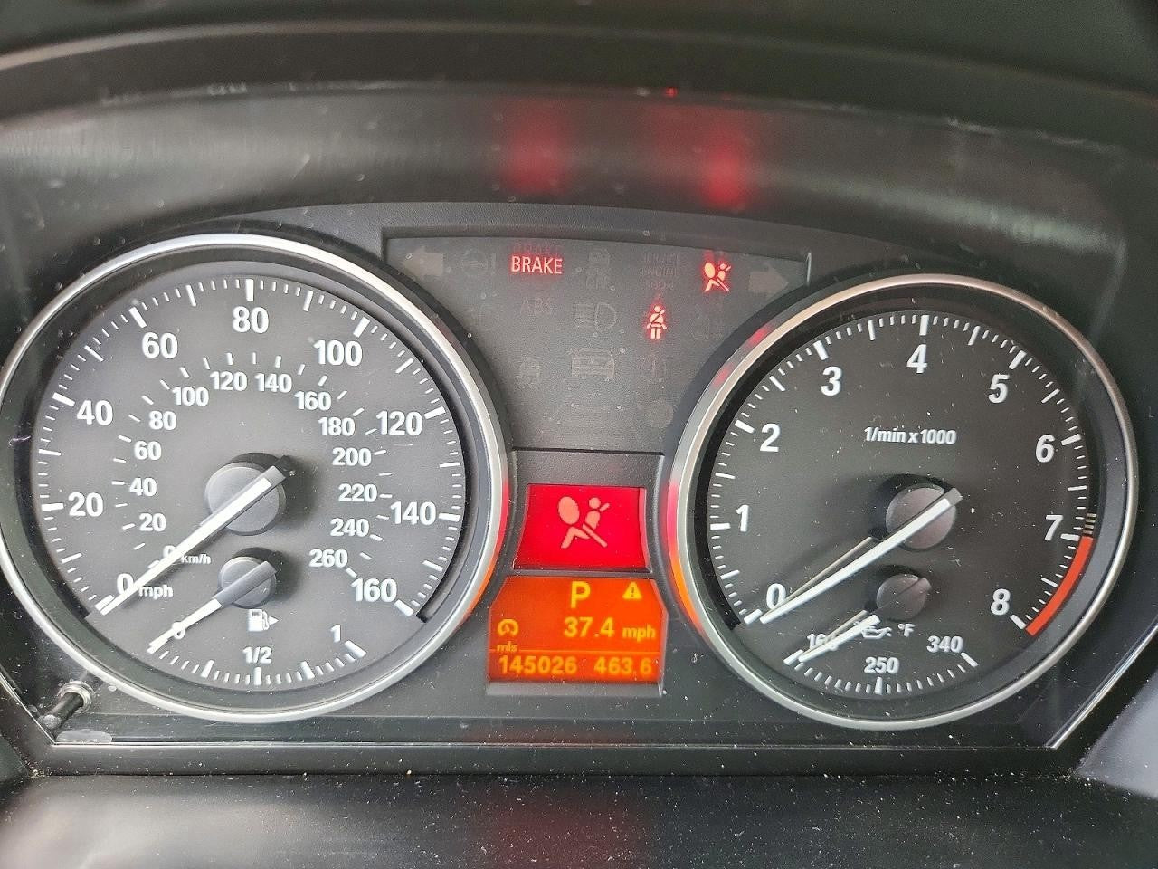 11-15 Bmw E84 X1 Instrumental Speedometer Cluster Gauges Display 9284266 145K