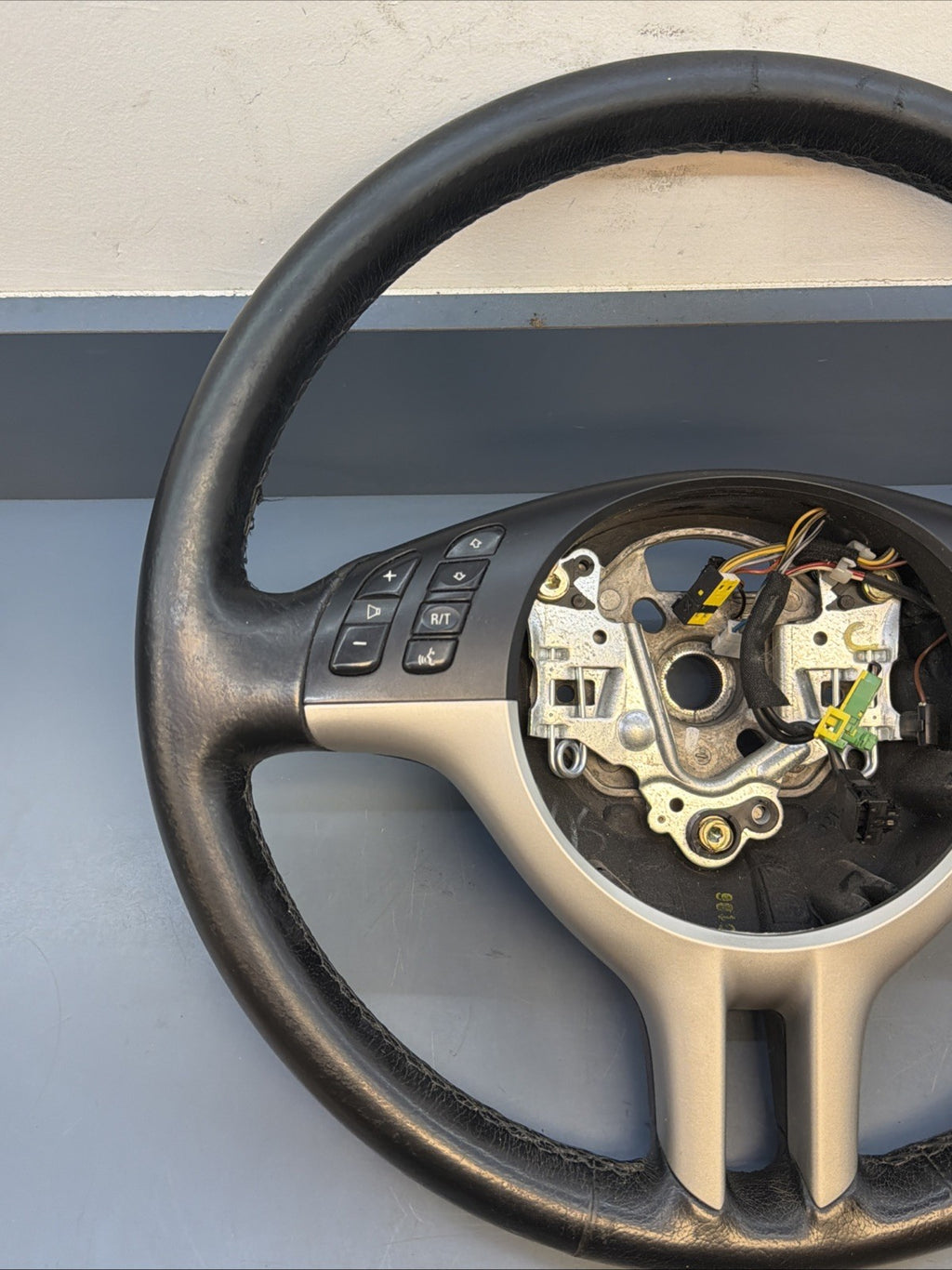 BMW OEM Leather Sport steering wheel E38 E39 E46 E53 dual stage 3385E531