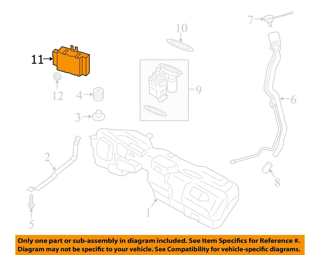 BMW 3 4 Series F30 F31 F32 F33 F34 F36  FUEL PUMP CONTROL UNIT 11-15 OEM  11-15