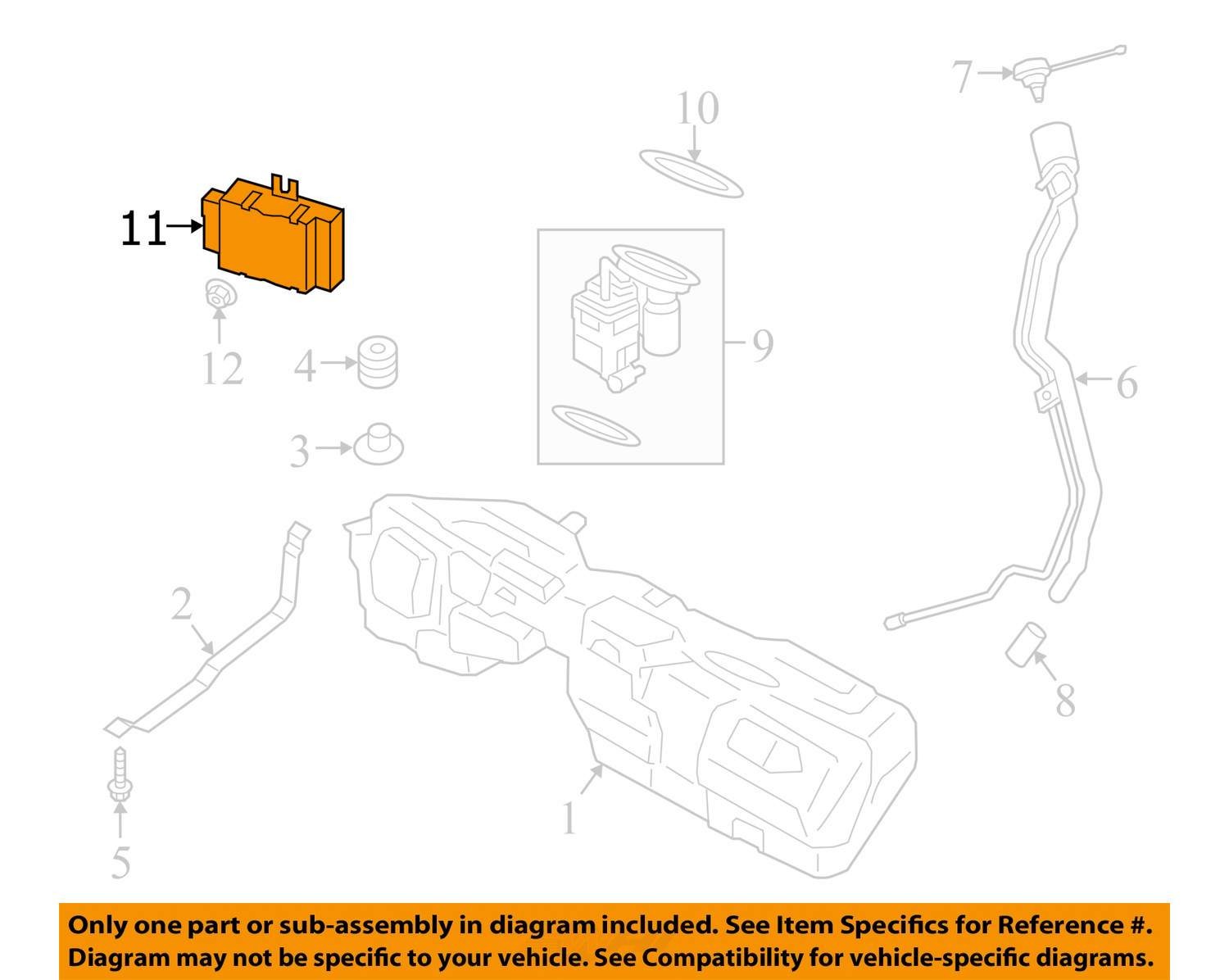 BMW 3 4 Series F30 F31 F32 F33 F34 F36  FUEL PUMP CONTROL UNIT 11-15 OEM  11-15