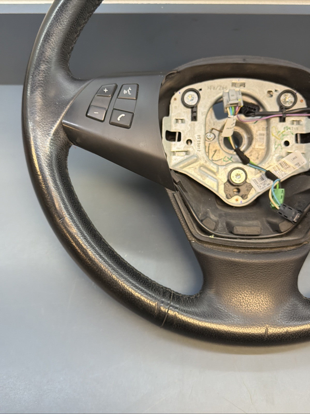 07-13 BMW X5 Xdrive35I E70 Spoke Black Leather Steering Wheel Assy 6789971 OEM