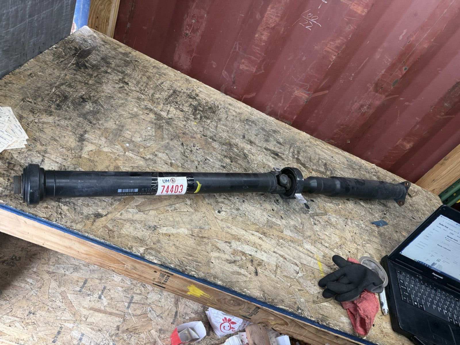 OEM BMW REAR DRIVESHAFT FITS 2006-2011 AUTOMATIC X5 X6 E71 E72 7564398