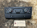 BMW 2006-2012 E90 E9X 3 SERIES CLIMATE CONTROL PANEL BLACK OEM 9147299