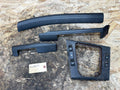BMW 1999-2005 E46 4 PIECE BURLED WOOD W/ CARBON WRAP INTERIOR TRIM SET 8203825