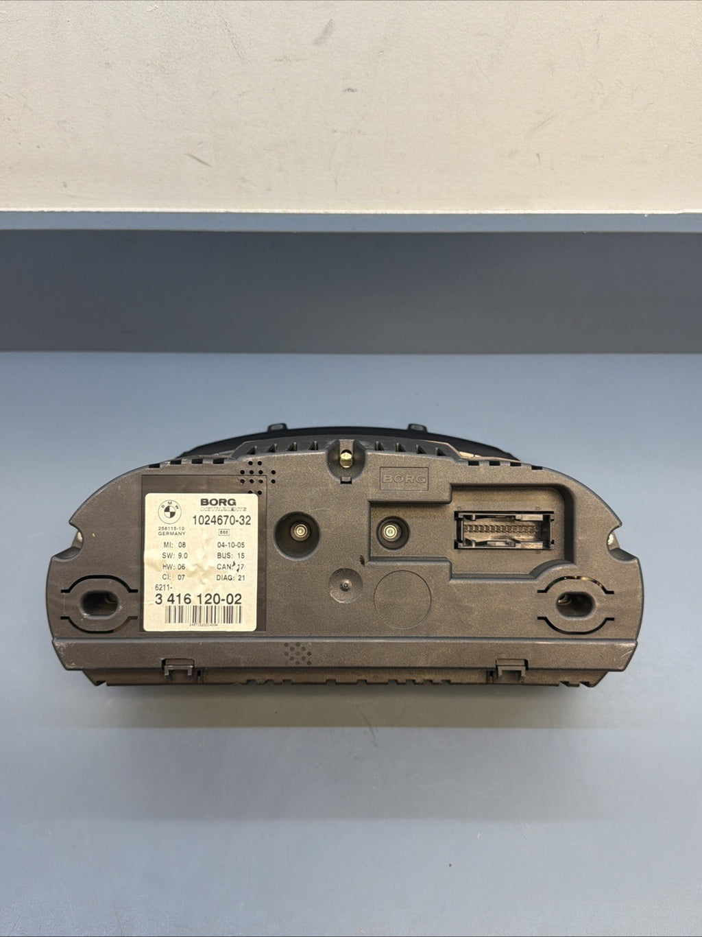 BMW 2003-2006 E83 X3 SPEEDOMETER INSTRUMENT CLUSTER MPH OEM 3416120