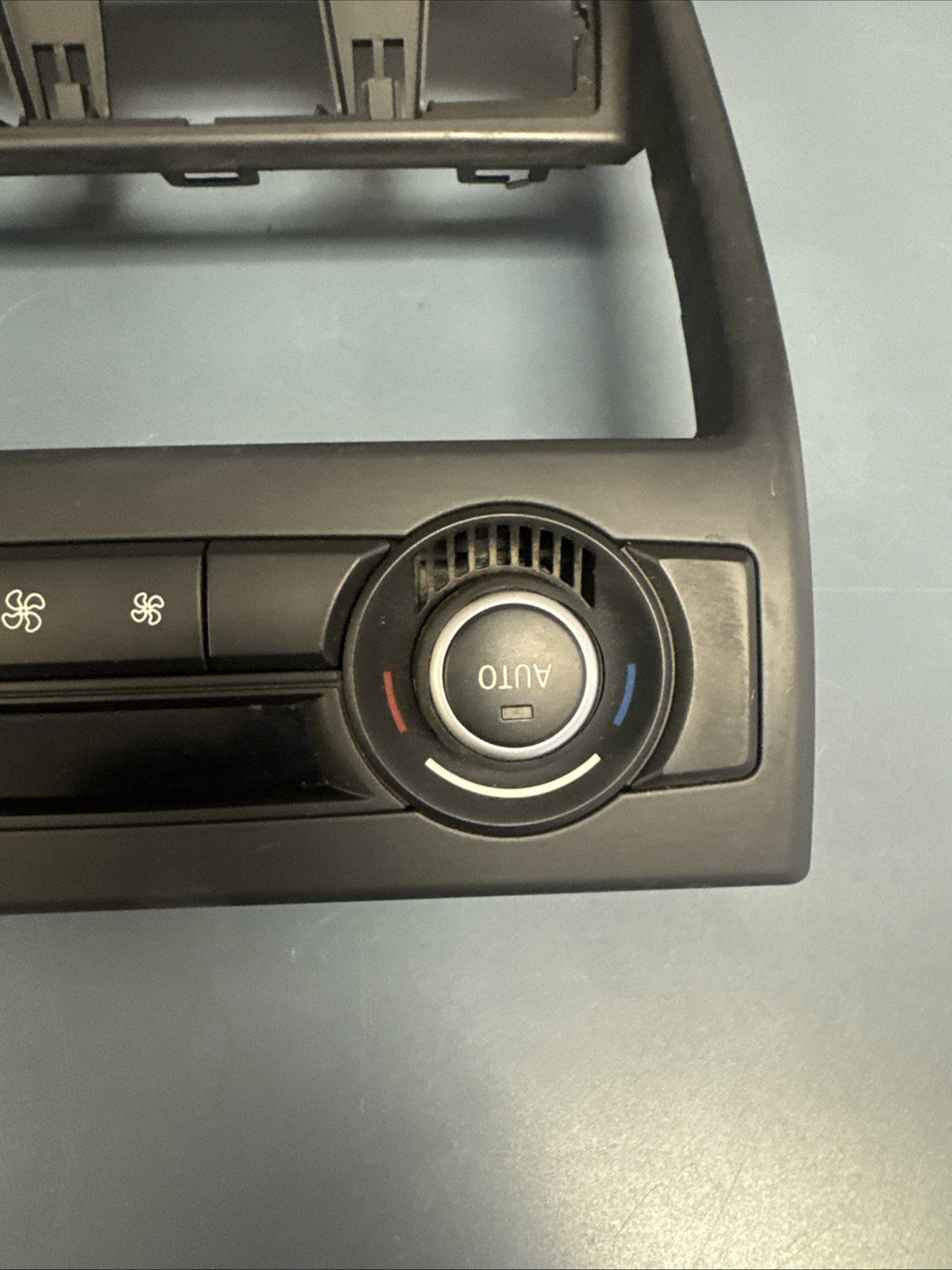 07-13 BMW E70 X5 Rear AC Climate Temperature Control Switch w/ Trim Cover OEM