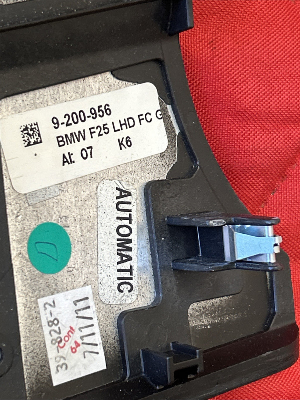 2011 2012 2013 2014 BMW X3 CENTER CONSOLE SHIFT SWITCH 9200956 OEM
