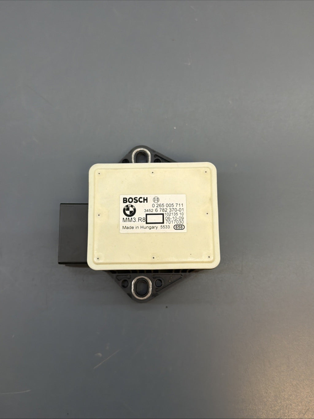 2007-2013 BMW X5 E70 YAW TURN RATE ACCELERATION SPEED SENSOR 6782370 OEM