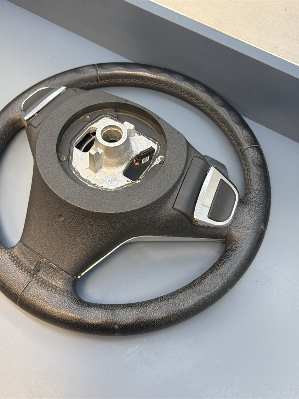 04-10 BMW E60 550i 540i 645Ci 650i Sport Steering Wheel w/ Paddle Shift 6968573