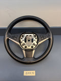 BMW 03-10 E60 5 SERIES BLACK LEATHER STEERING WHEEL W/BUTTONS OEM 11008818