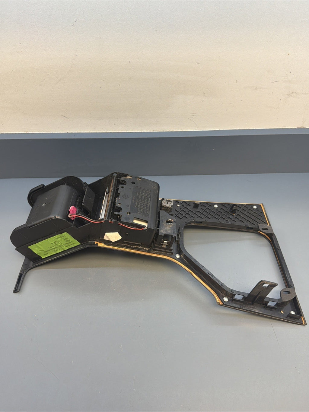 97-03 BMW E39 525 528 530 540 M5 FRONT CENTER CONSOLE SHIFTER WOOD PANEL 8196977