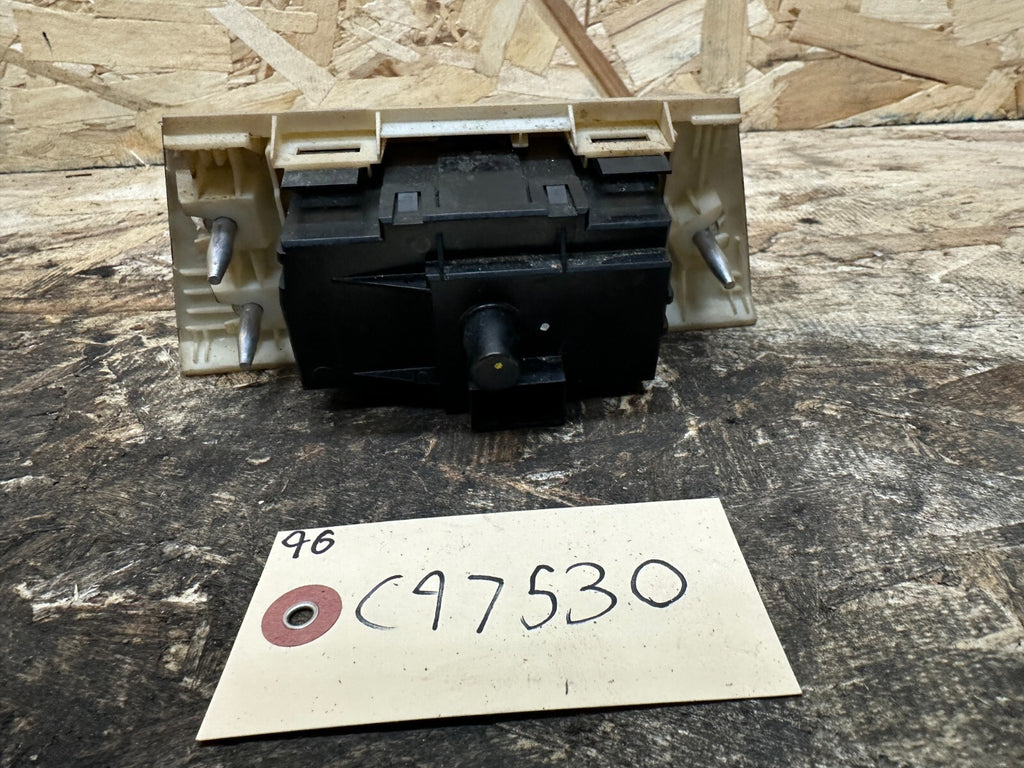 BMW 06-12 E90 HEADLIGHT FOG LIGHT CONTROL SWITCHES W TAN TRIM OEM 9169398