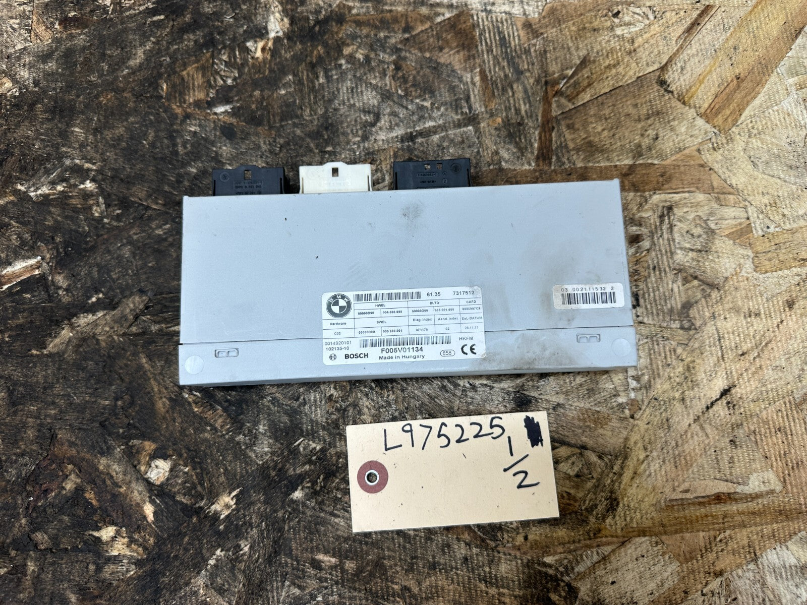 BMW 2011-2017 F25 X3 F10 5 SERIES REAR TAILGATE FUNCTION UNIT OEM 7317512