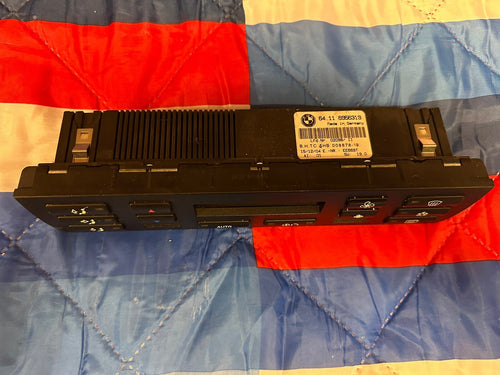 01-06 BMW M3 E46 3 SERIES AUTOMATIC CLIMATE CONTROL HEATER A/C SWITCH 6956319