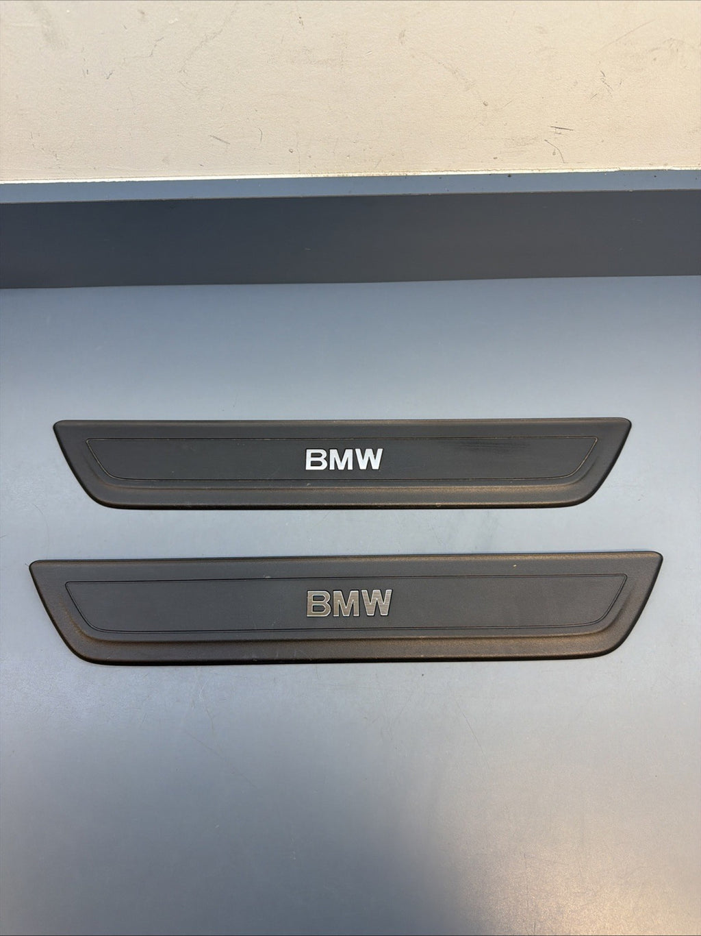 2011-2017 BMW X3 F25 FRONT LEFT RIGHT DOOR SILL SCUFF PLATE PANEL TRIM 7205597