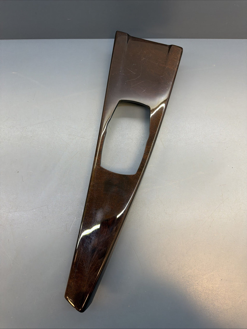 12-16 BMW 328i 320i F30 Center Console Wood Trim Surround 9232072 OEM