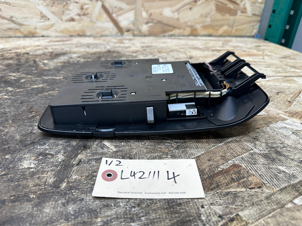 BMW 06-13 E70/71 X5/6 BLACK FRONT INTERIOR READING LIGHT+SUNROOF SWITCH 9225947